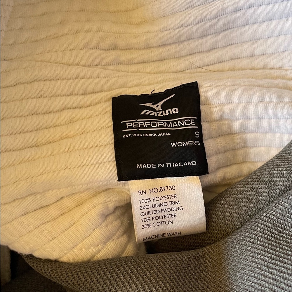 Mizuno Softball Pants Womens Size Small Gray With Belt Loops - Picture 6 of 9